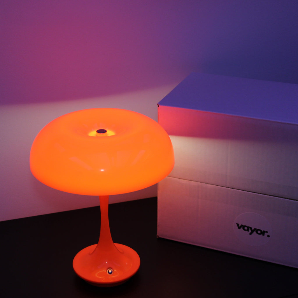 Retro Tischlampe "Orange"